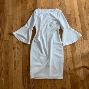 White Calvin Klein Dress